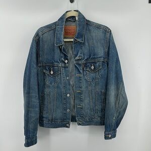 Levi's Blue Lightweight Shirt Jacket with Classic Denim Style Sz Small